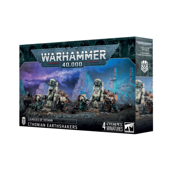 Warhammer 40k: Leagues of Votann – Cthonian Earthshakers (2 działa)